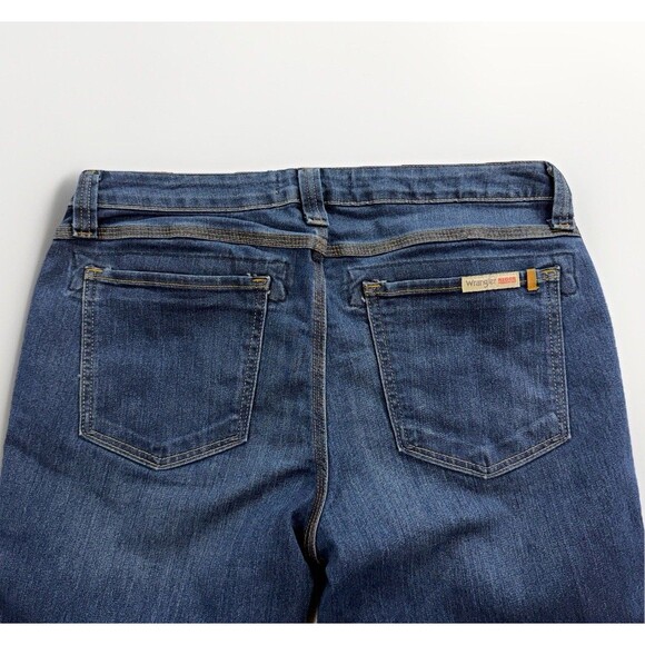 Wrangler Riggs Workwear Strong Jeans Women's 12 X 32 Medium Wash Denim Bootcut - Picture 6 of 13
